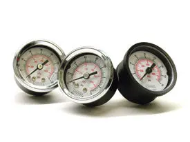 Fuel Pressure Gauge -1/8" Port 1