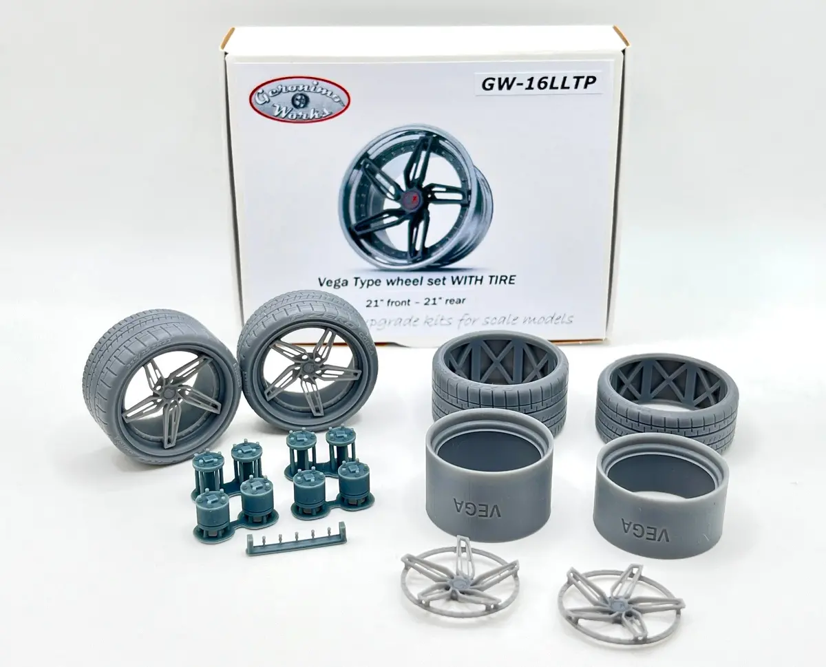 Geronimoworks Sevenk Vega Type Wheel Set 21" - 21" With Pirelli Tire 2