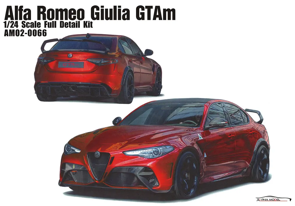 1:24 Alpha Model Alfa Romeo Giulia Gtam 1