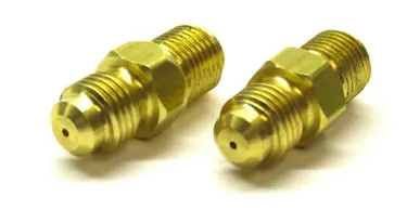 '-4An Restricted Oil Inlet Feed Fitting For Garrett Gt And Gtw Series, Ball Bearing Turbos 1