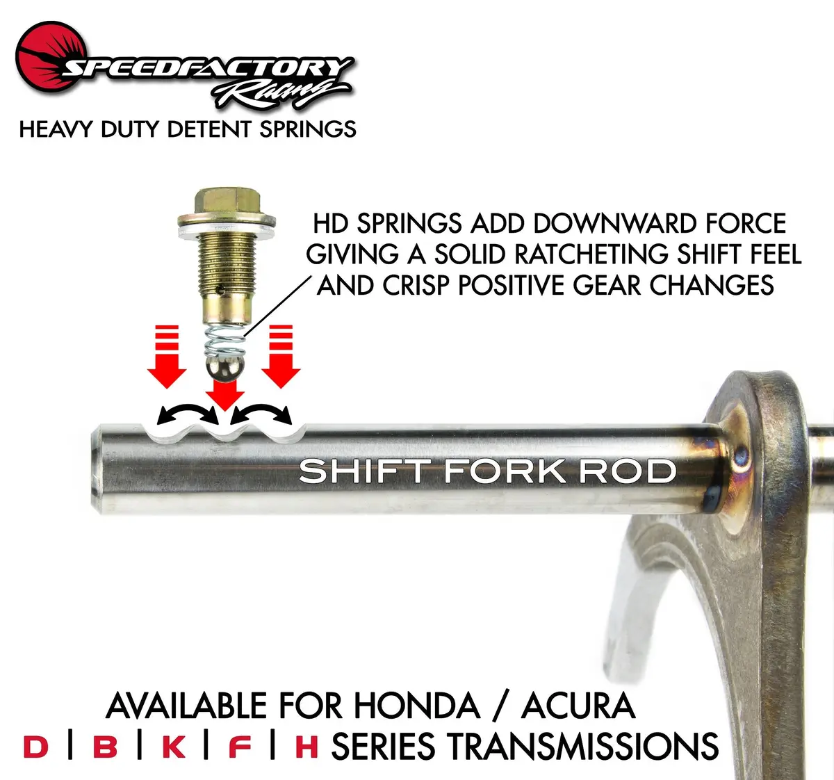 Speedfactory Racing Heavy Duty Detent Spring Kit 2