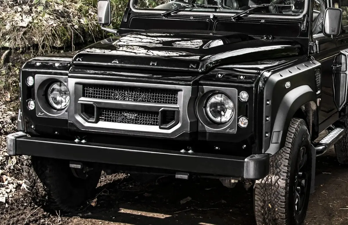 Land Rover Defender (1991-2016) Crosshair Military Headlamps Lhd 2