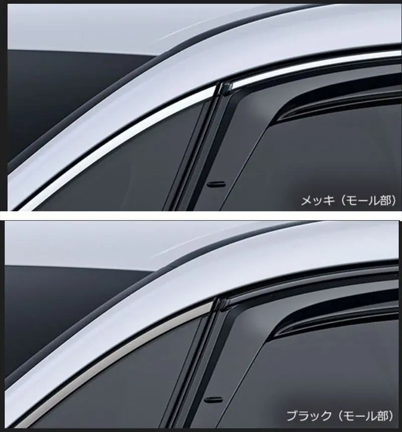 『ヴェルファイア』 純正 Aahh40w Taha40w Aahh45w Taha45w Gr Parts スポーツサイドバイザー パーツ トヨタ純正部品 ドアバイザー 雨よけ 雨除け オプション アクセサリー 用品 1