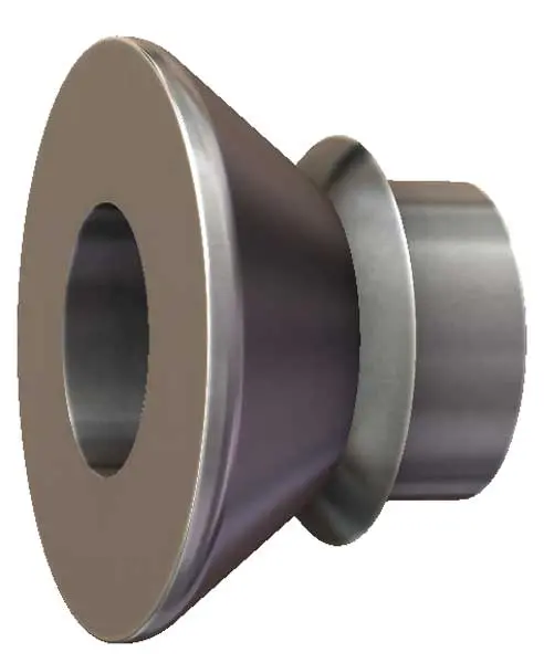 3/4" To 1/2" Safety High Misalignment Spacer Zinc Plated Steel 2 Inch Mounting Width 1