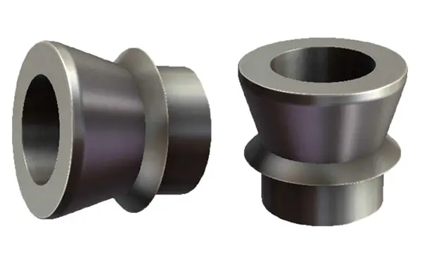 1 Inch To 16Mm High Misalignment Spacer Zinc Plated Steel 74Mm Mounting Width Pair 1