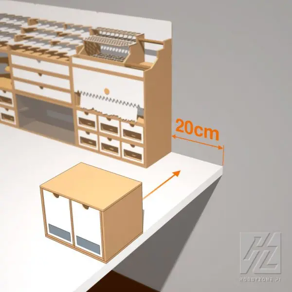Hobbyzone Oms01b - Drawers Module X 2 2