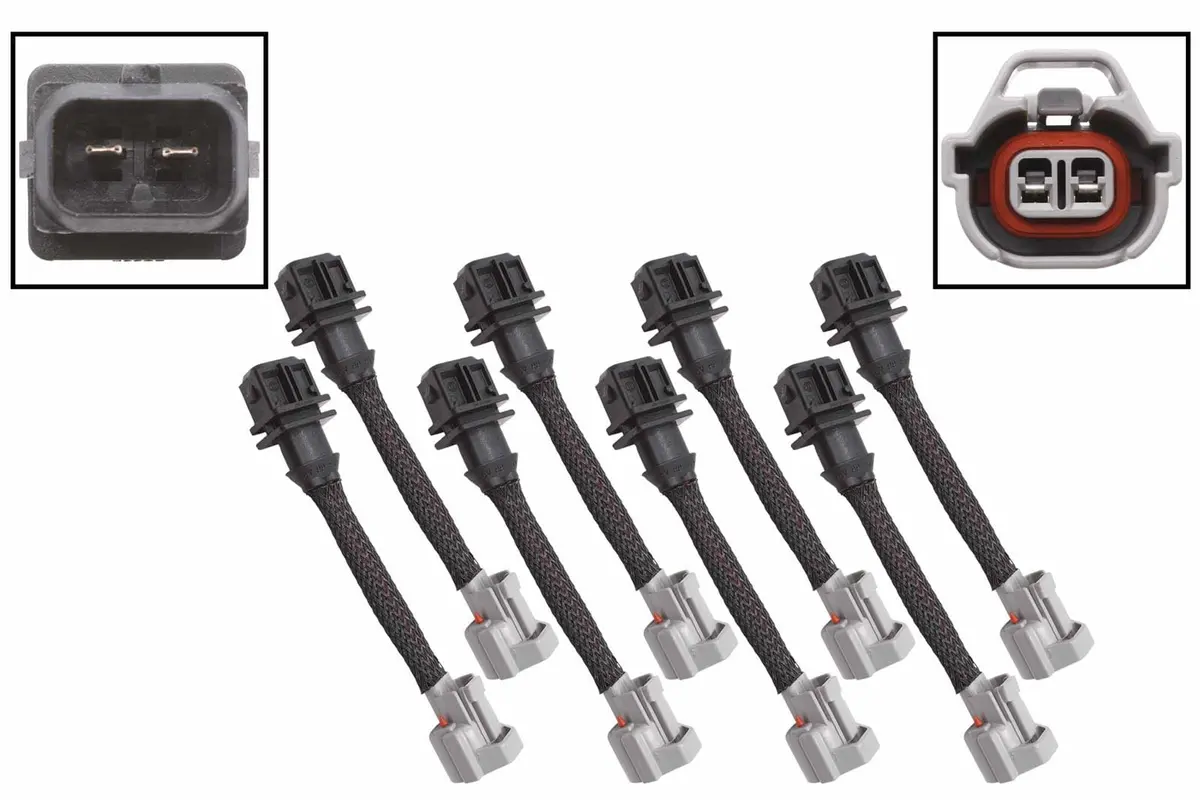 Ict Billet Fuel Injector Plug Adapters – Direct-Fit For Wa-Series Injectors, Wainj34 1
