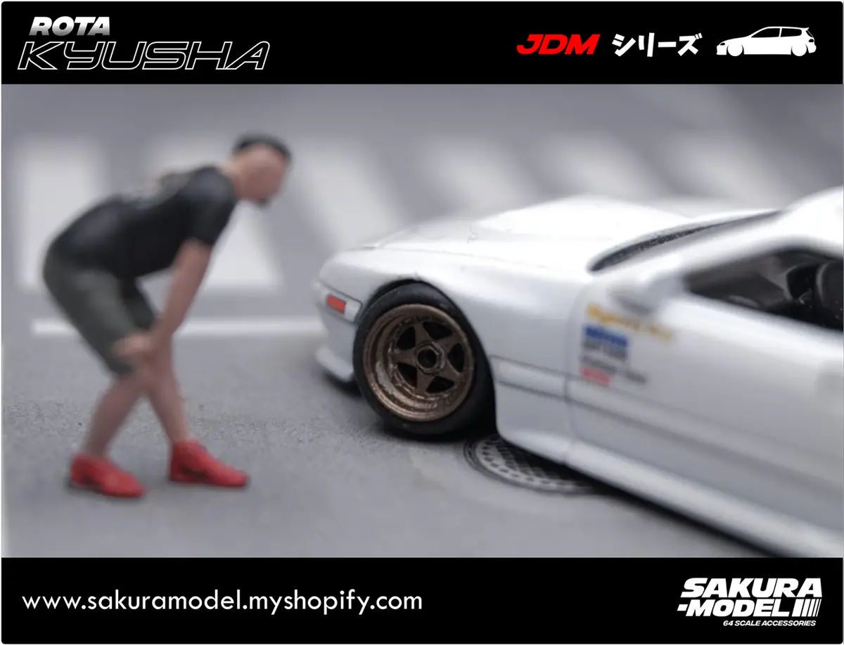 Custom Wheels 64 Scale Model Rota Kyusha - Full Resin 2