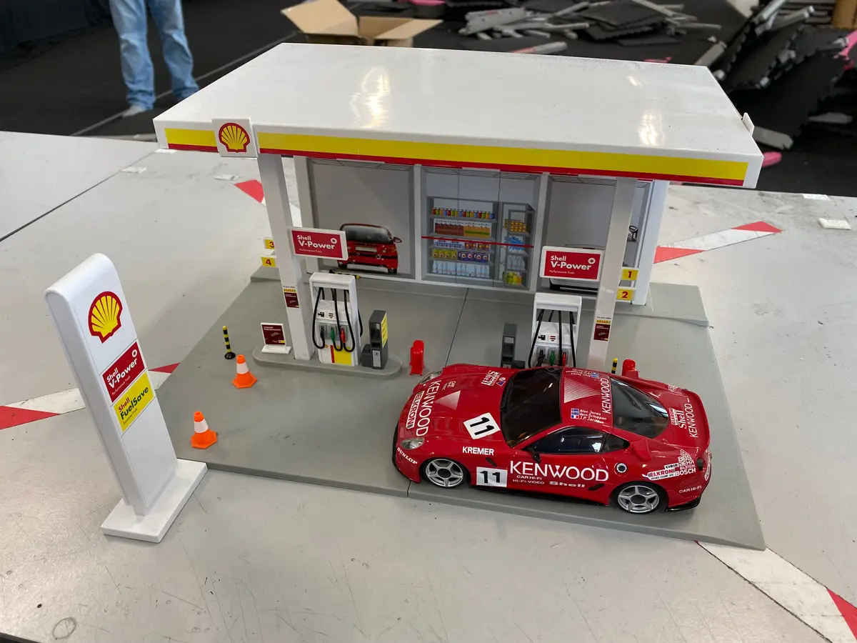 Shell Station Display Diorama (Display Set) 1