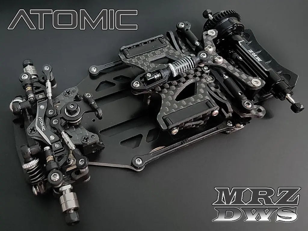 Mrz Rwd Pan Car Dws Black Limited Edition Chassis Kit (No Electronic) (Mrz-Dws) 1