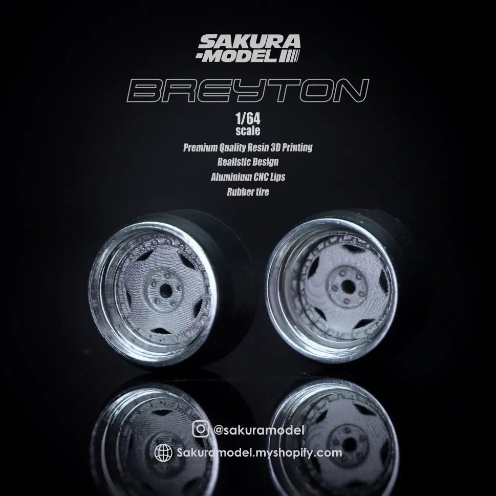 Custom Wheel 64 Scale Model Breyton 1