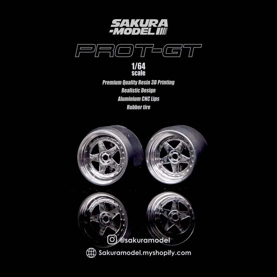 Custom Wheel 64 Scale Model Prot Gt 1