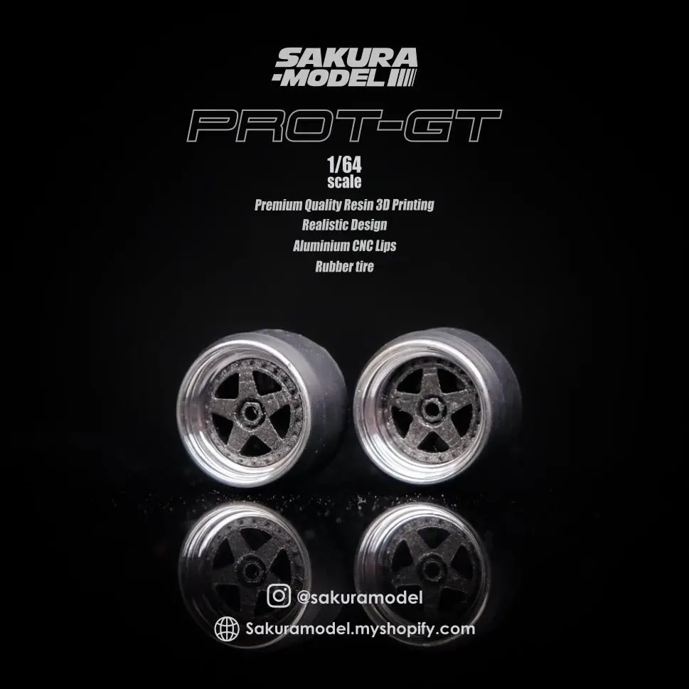 Custom Wheel 64 Scale Model Prot Gt 2
