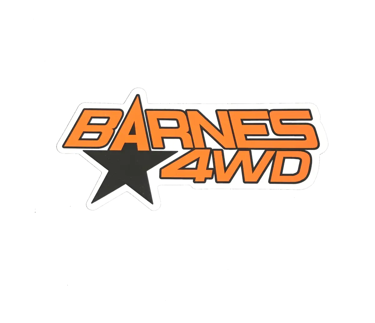 Barnes 4Wd Logo Decal 1