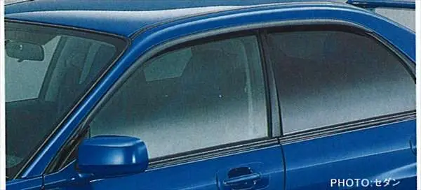 『インプレッサ』 純正 Gg2 Gg3 Gd2 Gd3 サイドバイザー パーツ スバル純正部品 Impreza オプション アクセサリー 用品 1