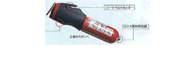 『インプレッサ』 純正 Gh2 Gh3 Gh6 Gh7 Gh8 消棒rescue（簡易消火具/ホルダー付） パーツ スバル純正部品 消火器 消化具 車両火災 Impreza オプション アクセサリー 用品 1