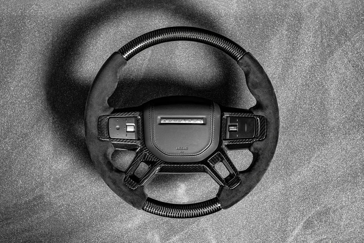 Land Rover Defender (2020 Onwards) Full Carbon Steering Wheel 1