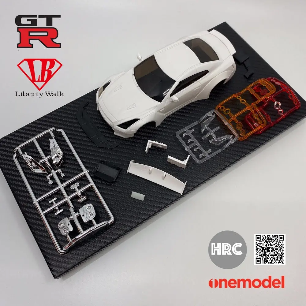 Nissan Liberty Works Gt-R R35 White Body Set 1