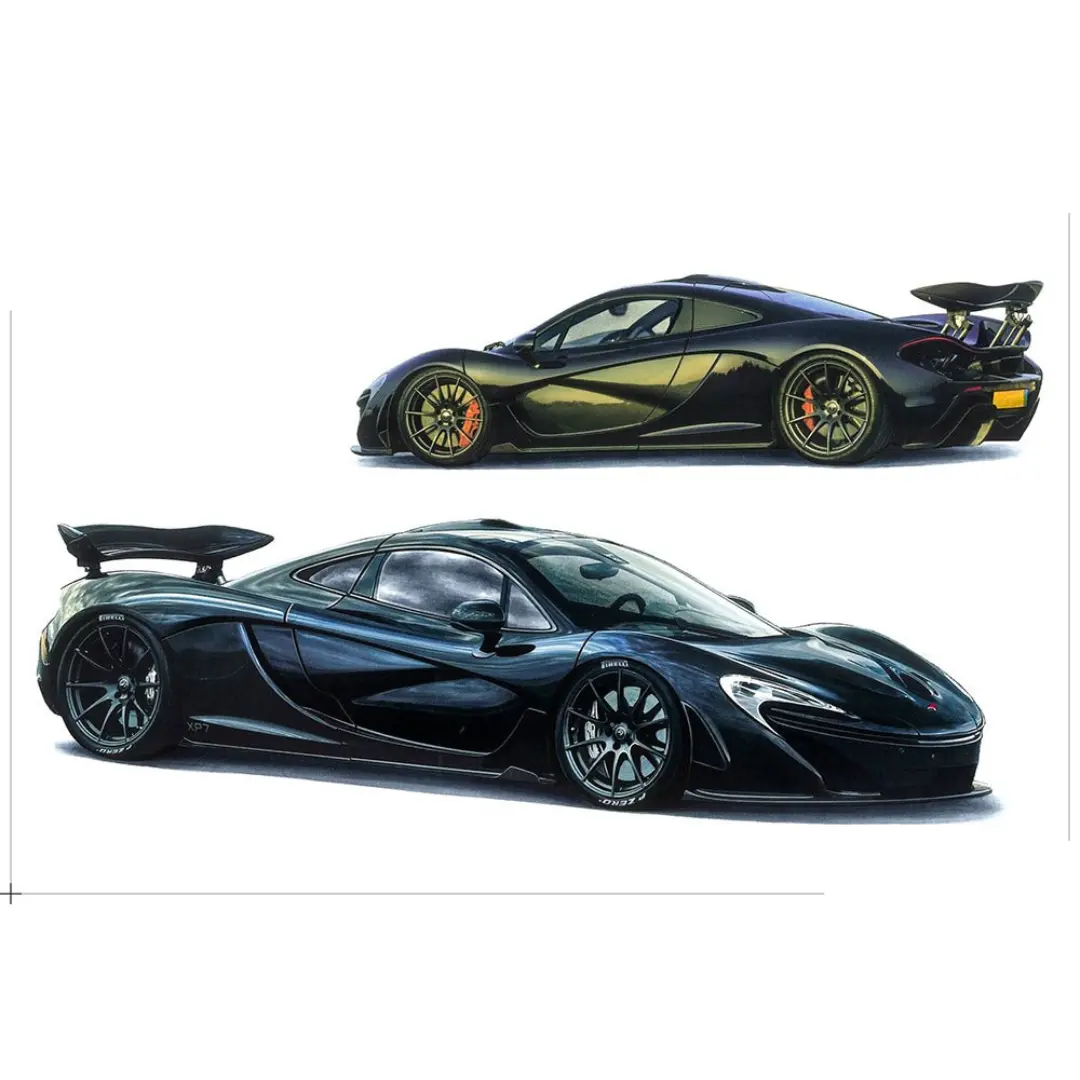 Alpha Model Mclaren P1 1/24 1