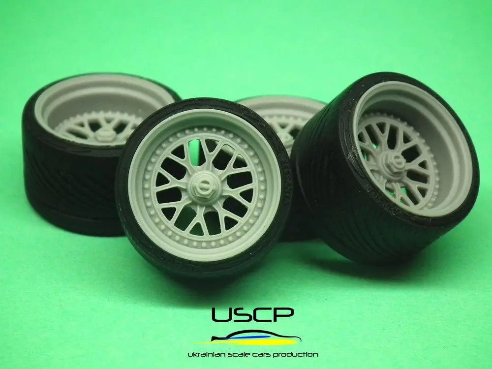 Uscp Messer Wheels And Tires Me15-3 19 Inch 1:24 - 24W099 1