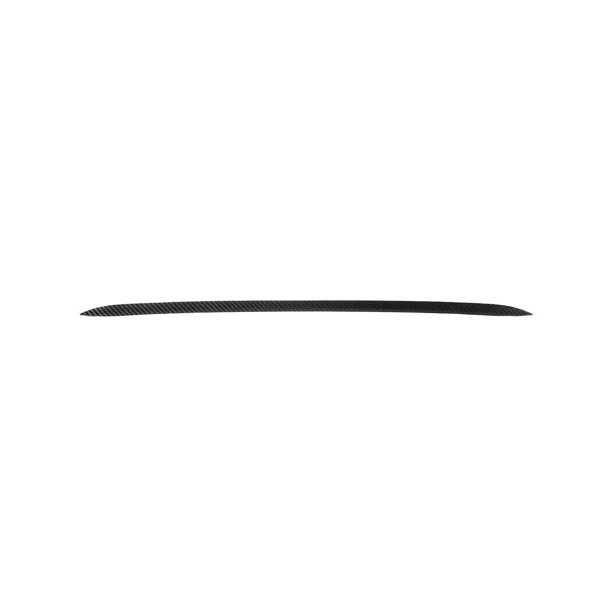 Sr Dry Carbon Fiber Mini Gurney Flap For Gt4 Rs Oem Wing [Porsche 718 Cayman Gt4 Rs] 1