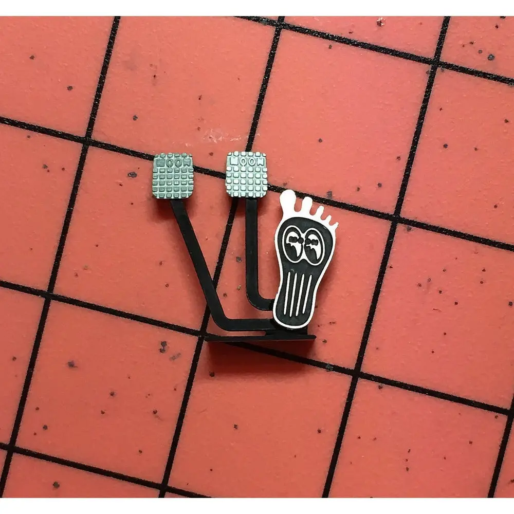 Mooneyes Foot Pedal Set Hme-053 2