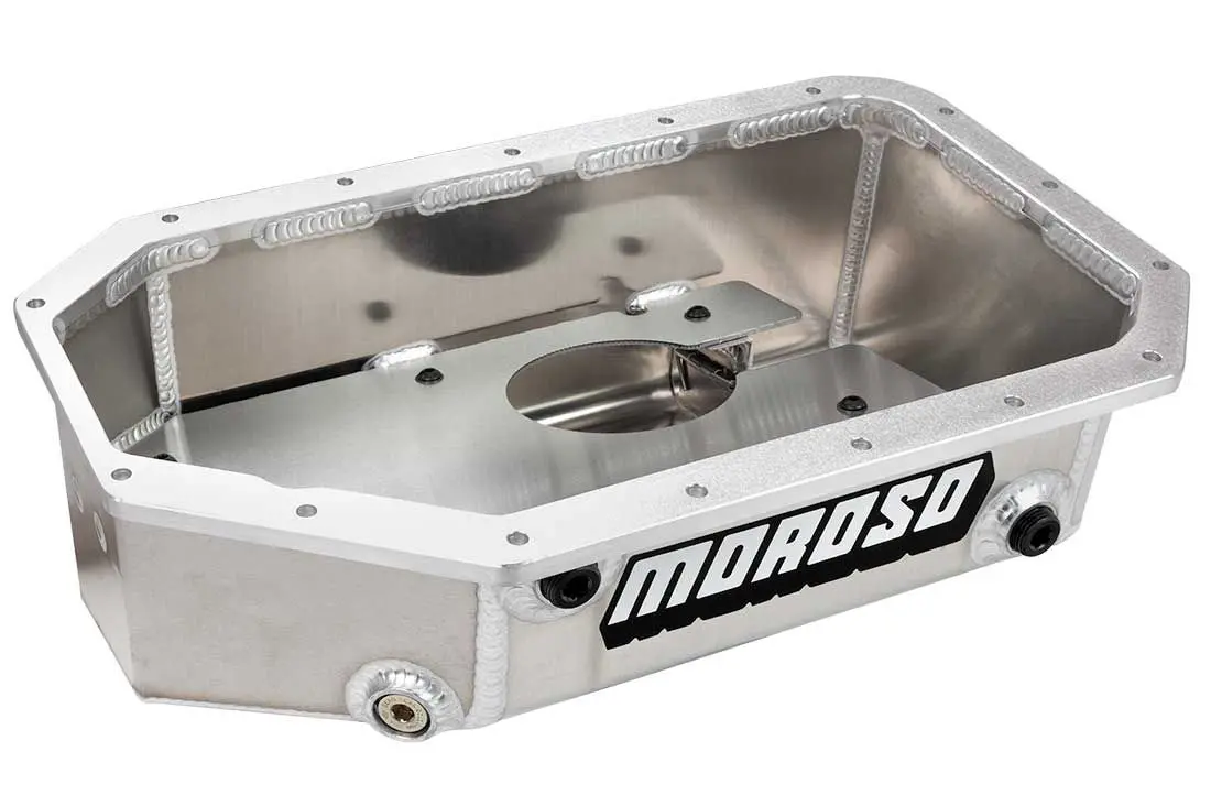 Moroso Aluminum K Swap Race Oil Pan Fits Honda K20, K24 Engines 1