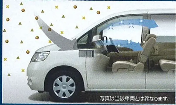 『ウィングロード』 純正 Y12 Jy12 Ny12 クリーンフイルター『花粉対応タイプ』 パーツ 日産純正部品 Wingroad オプション アクセサリー 用品 1