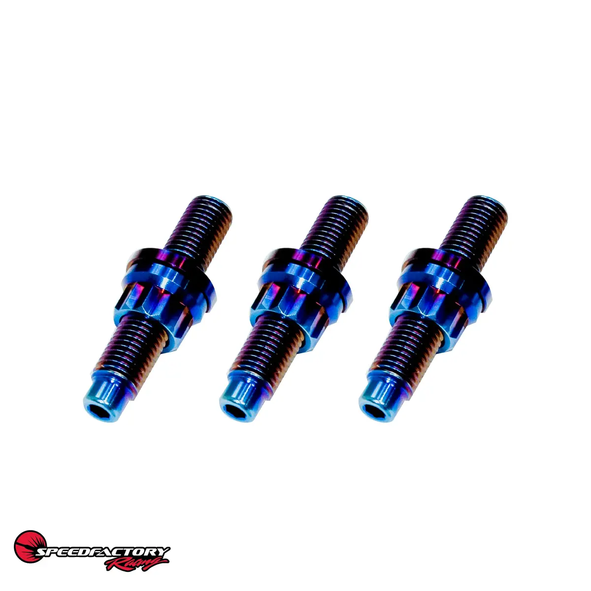 Speedfactory Racing Honda / Acura Titanium K Series Exhaust Manifold Stud Kits 2