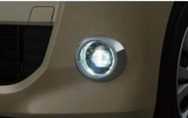 『ルークス』 純正 Sm21 Ledフォグランプ白色発光メッキフィニッシャーフォグスイッチセット パーツ 日産純正部品 フォグライト 補助灯 霧灯 オプション アクセサリー 用品 1