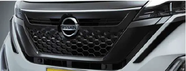 『ルークス』 純正 Sm21 ブラックグリルフィニッシャー（ハイウェイスター用、ブラック塗装） パーツ 日産純正部品 オプション アクセサリー 用品 1