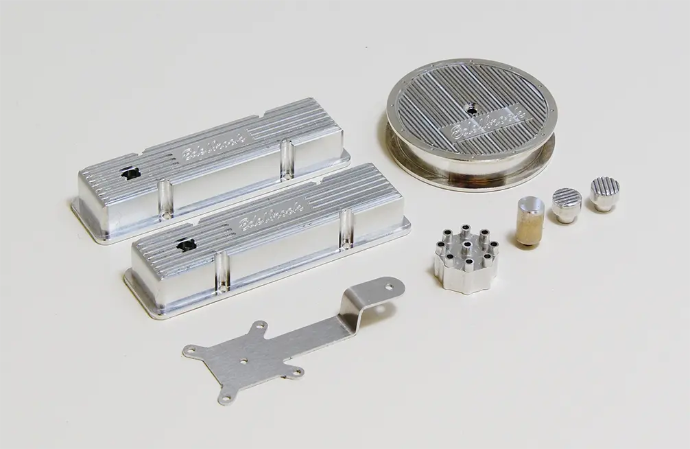 Rc4wd Edelbrock 1/10 Scale V8 Motor Dress Up Kit By Rec 1
