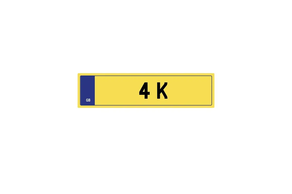 Private Plate 4 K 1