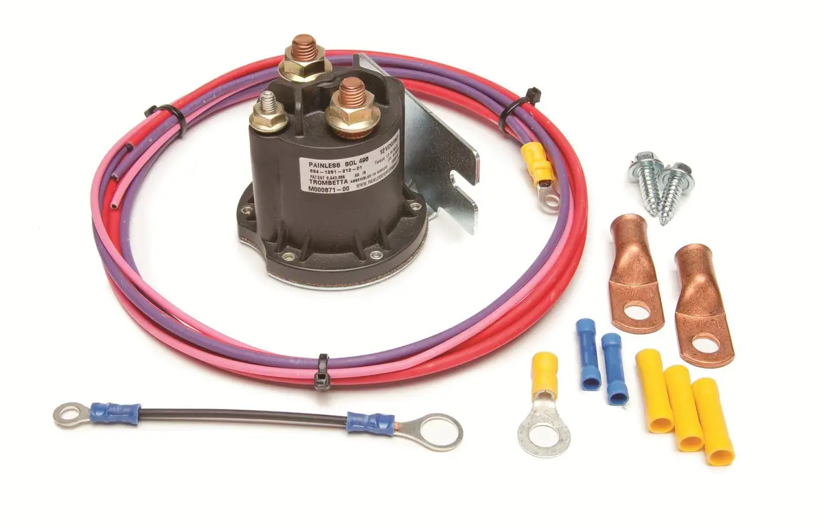 Painless Performance Remote Starter Solenoid – Universal Mount (30203) 1