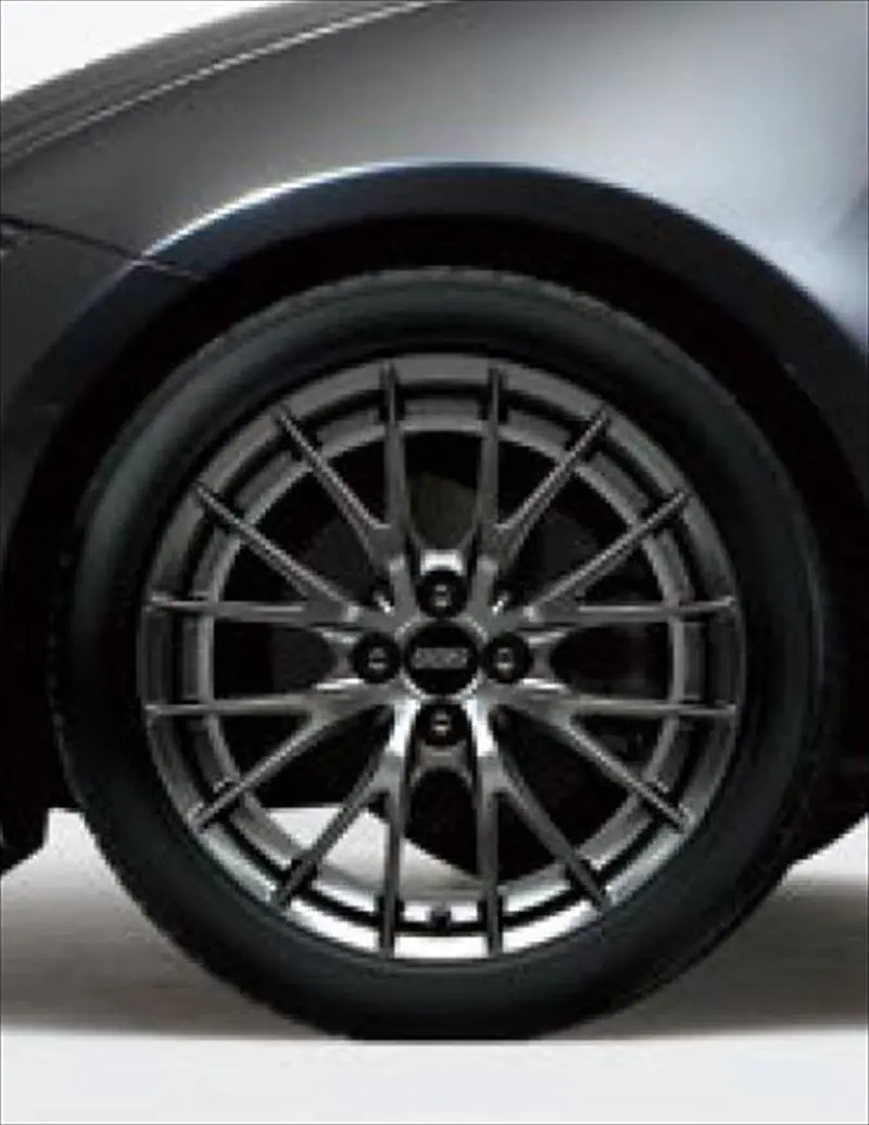 『ロードスター』 純正 Nd5rc Bbs社製鍛造アルミホイール（17×7.0J）ブラックメタリック塗装 ※１本からの販売 センターキャップ、エアバルブ別売 パーツ マツダ純正部品 電球 照明 ライト オプション アクセサリー 用品 1