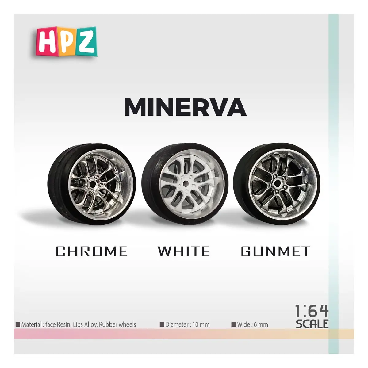 Hpz Wheels Model Minerva 1