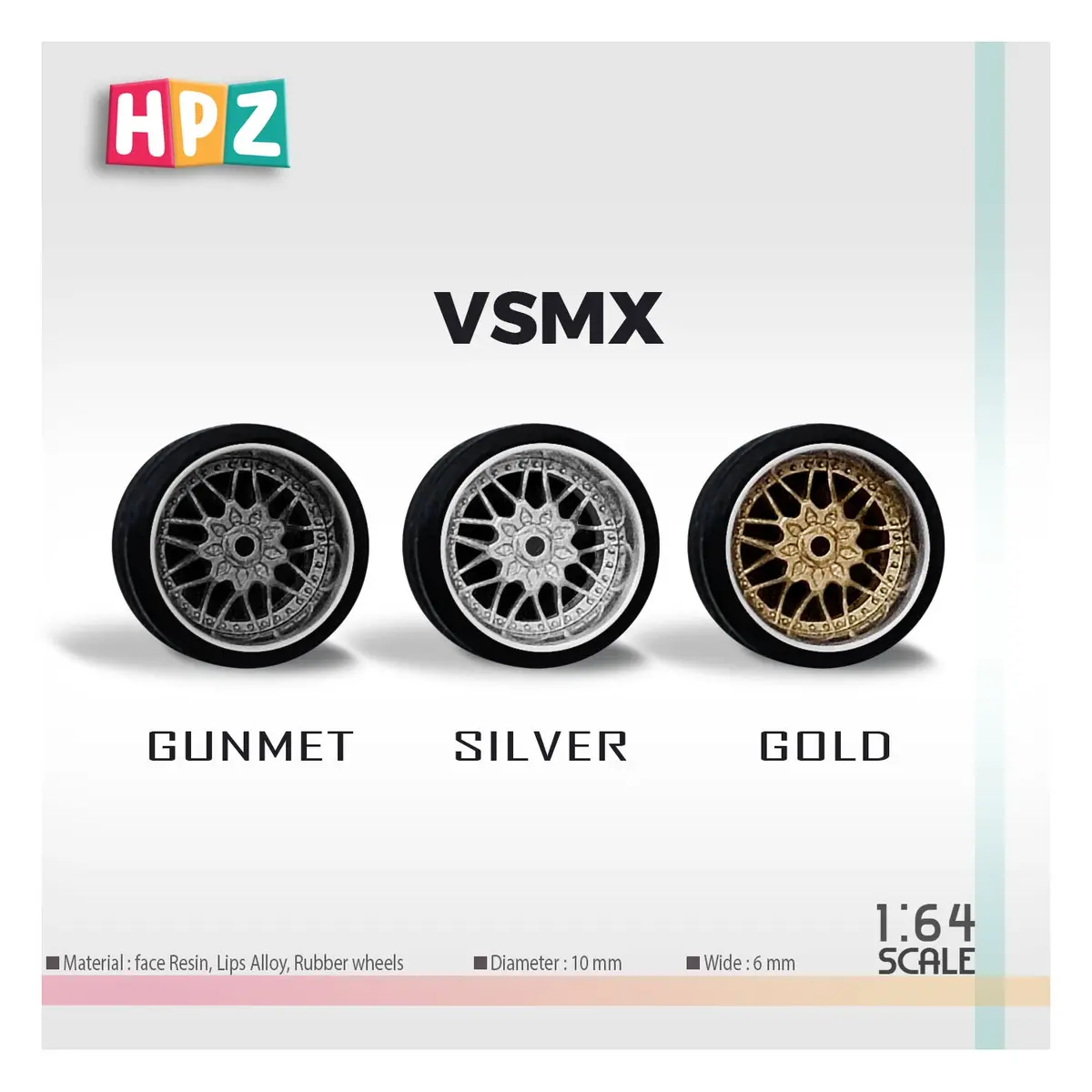 Hpz Wheels Model Rotiform Vsmx 1