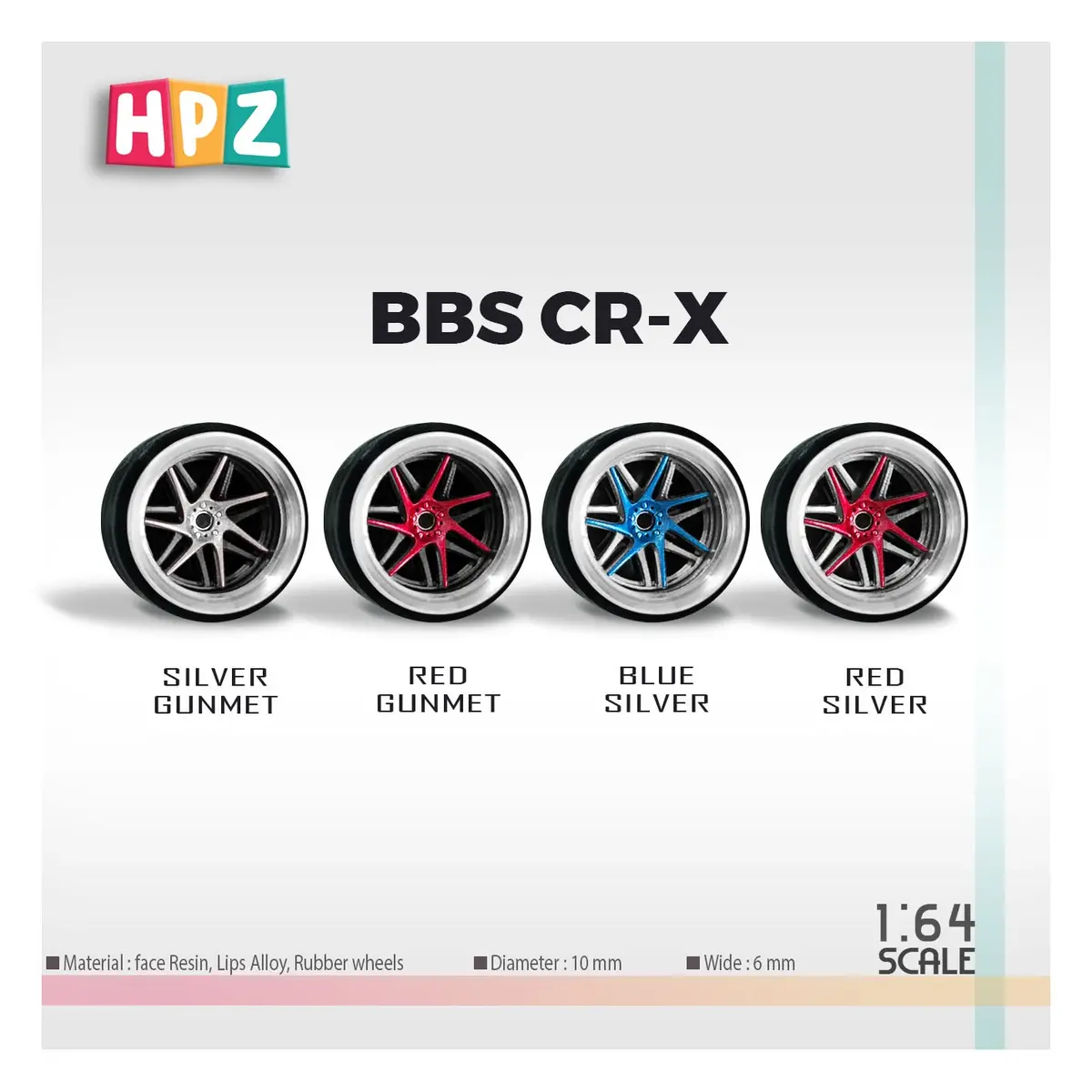 Hpz Wheels Model Bbs Cr-X 1