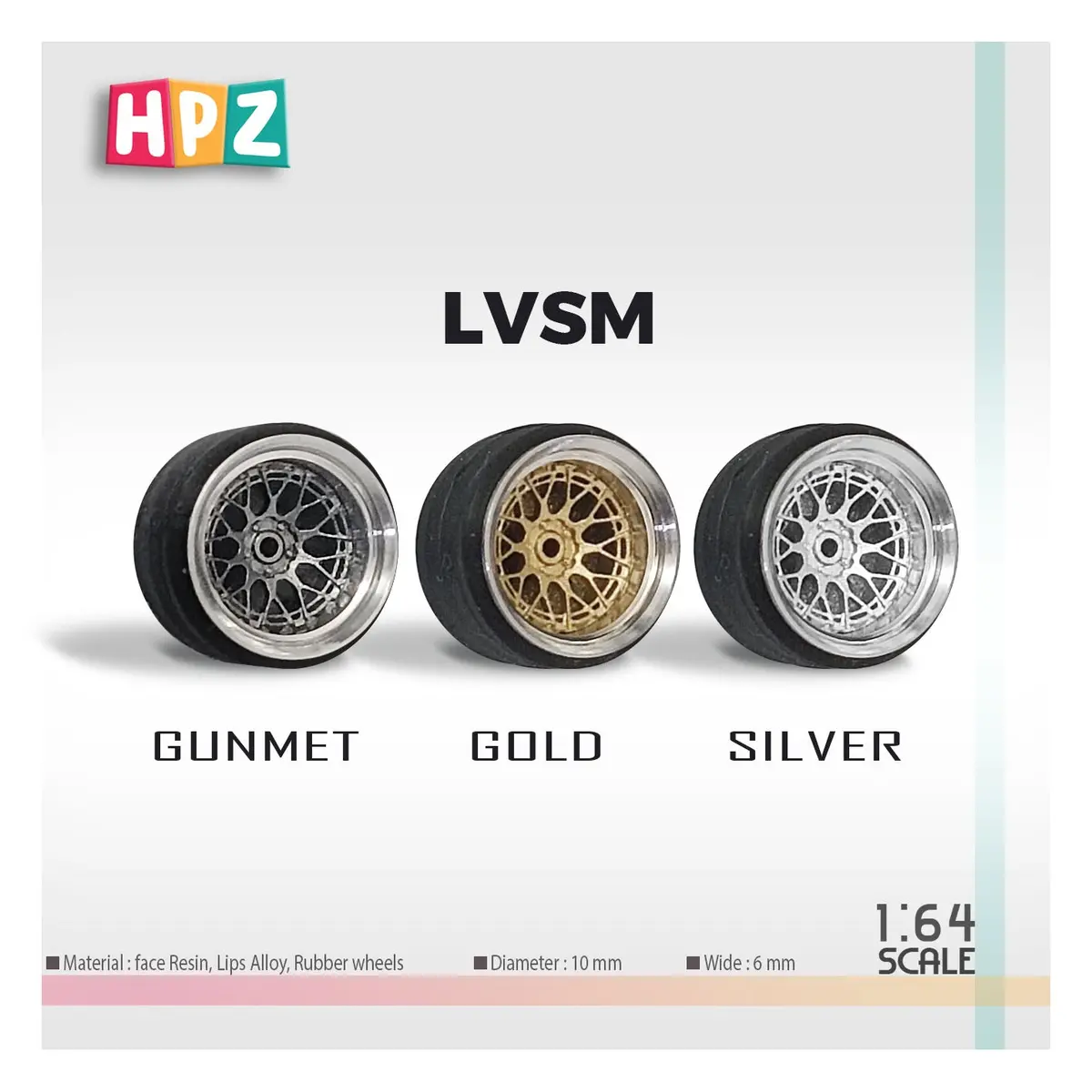Hpz Wheels Model Lvs M 1