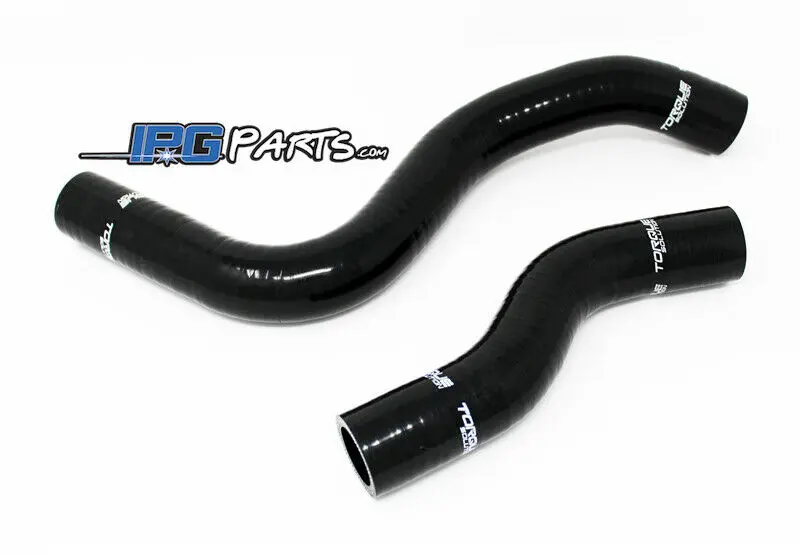 Torque Solution Black Silicone Radiator Hoses For 2017-2020 Honda Civic Type R 2