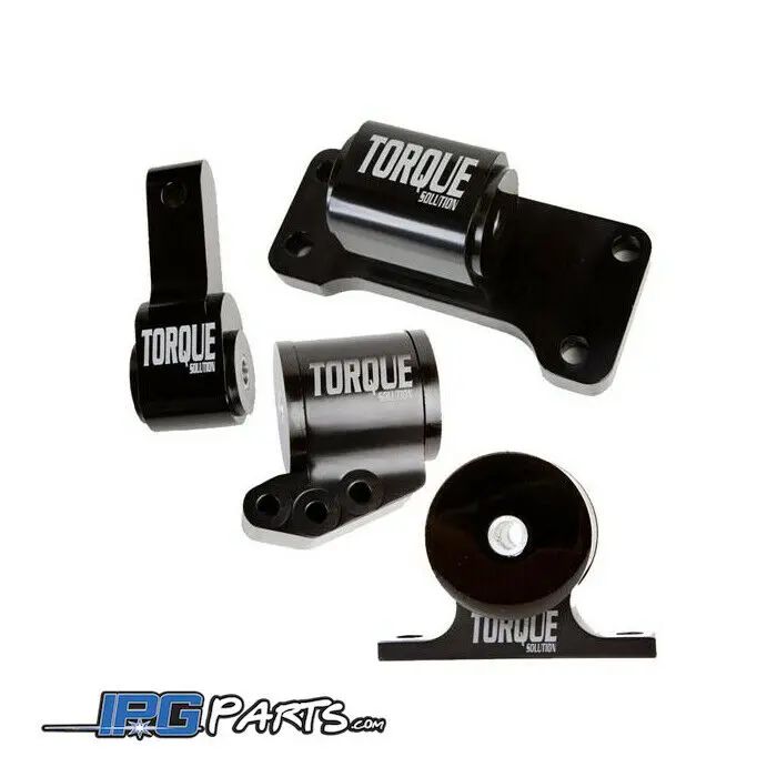 Torque Solution Billet Engine Mount Set For 2001-2006 Mitsubishi Lancer Evolution Vii Viii Ix 2