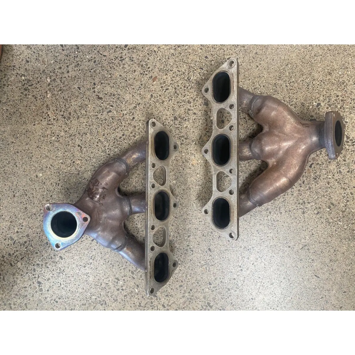 Porsche 911 996/997 Turbo Oem Exhaust Manifolds 1