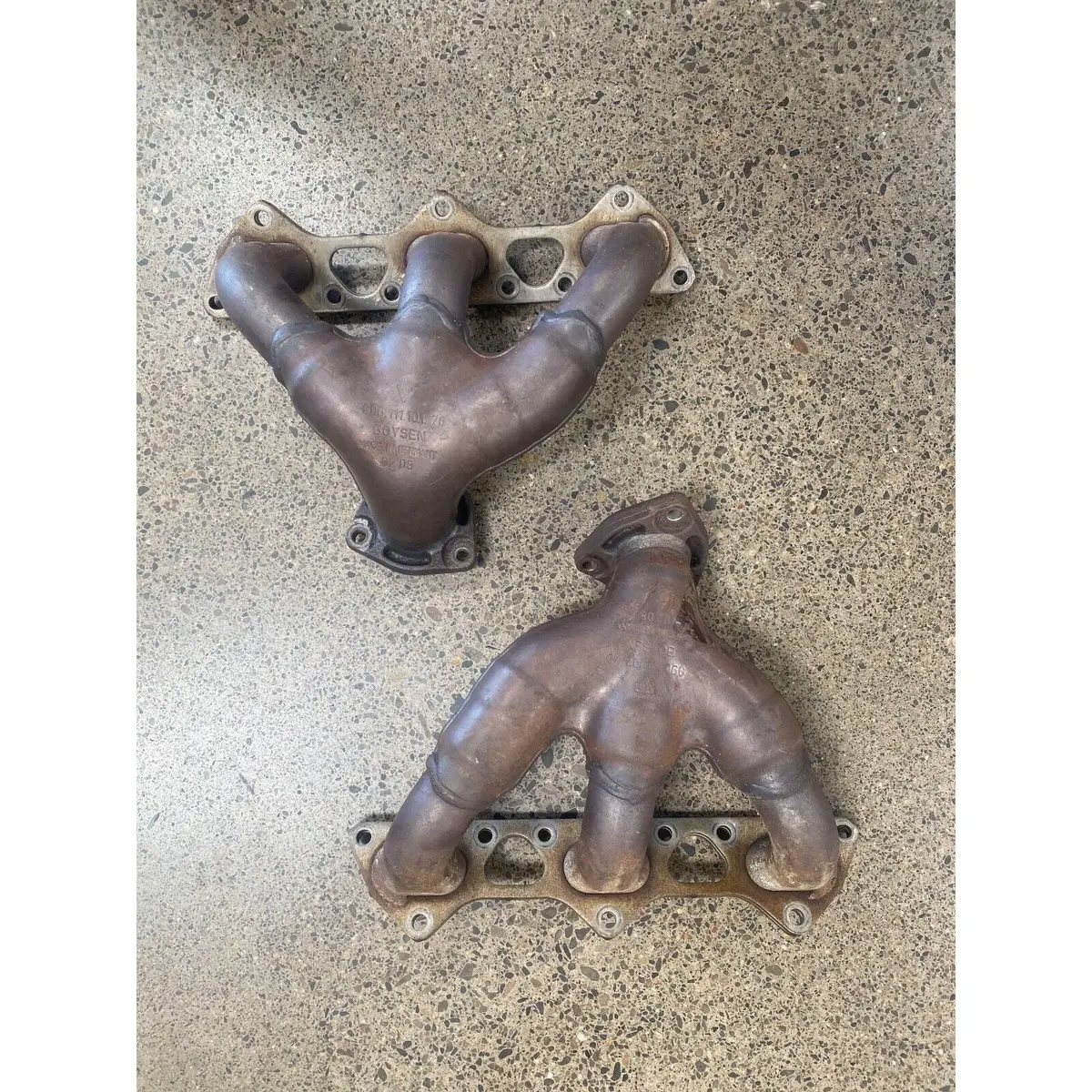 Porsche 911 996/997 Turbo Oem Exhaust Manifolds 2