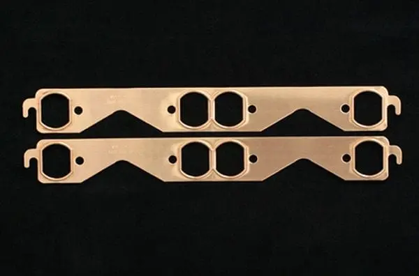 Pro Copper Embossed Exhaust Gasket – 1.450" X 1.850", High-Temp Sealing (Sce-4311) 1
