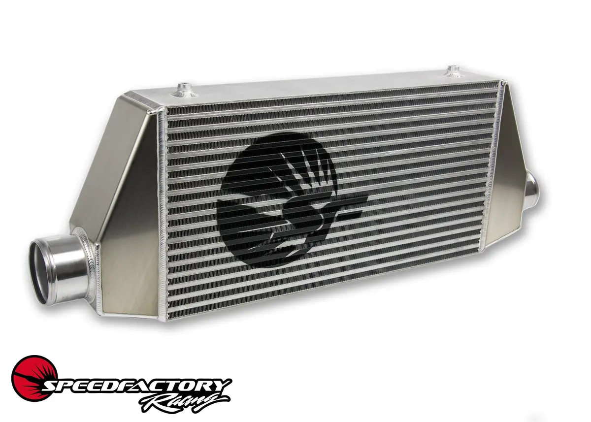 Speedfactory Racing Standard Side Inlet/Outlet Universal Front Mount Intercooler - 3" Inlet / 3" Outlet (600Hp-850Hp) 1