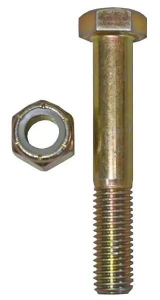 9/16 X 3 1/4 Grade Eight Bolt And Nylock Nut 1