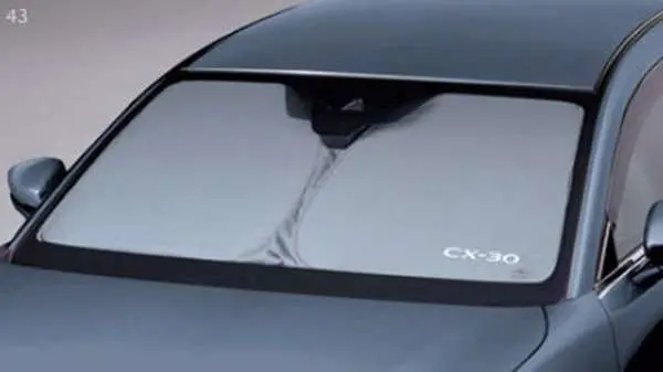 『Cx-30』 純正 Dmep Dm8p Dmfp サンシェード フロントウインド用 パーツ マツダ純正部品 サンシェイド 日除け 目隠し オプション アクセサリー 用品 1