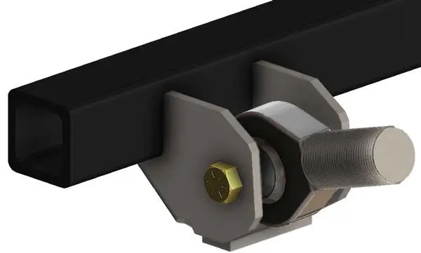 Square Link Mount Bracket Pair 2