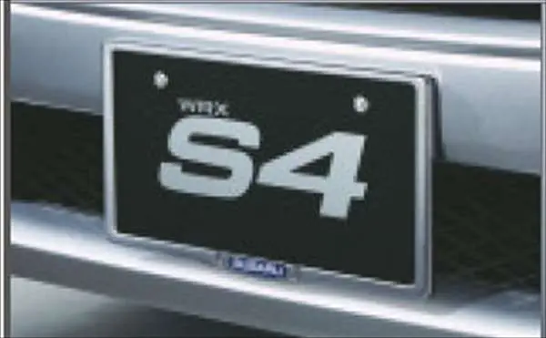 『Wrx Sti』 純正 Vag ナンバープレートベース ※1枚より ※リヤ封印注意 パーツ スバル純正部品 ナンバーフレーム ナンバーリム ナンバープレートリム オプション アクセサリー 用品 1