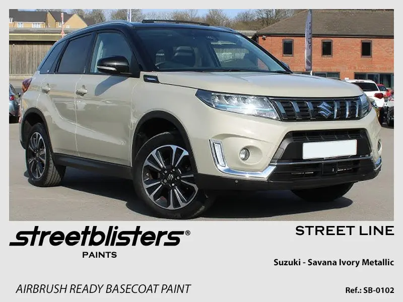 Streetblisters Paints Suzuki Savana Ivory Metallic 1